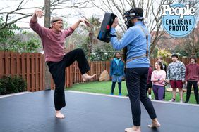 Cobra Kai Season 4 (L to R) William Zabka as Johnny Lawrence, Ralph Macchio as Daniel LaRusso in Cobra Kai.