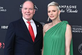 Prince Albert II of Monaco and Princess Charlene of Monaco attend the opening ceremony during the 61st Monte Carlo TV Festival on June 17, 2022 in Monte-Carlo, Monaco