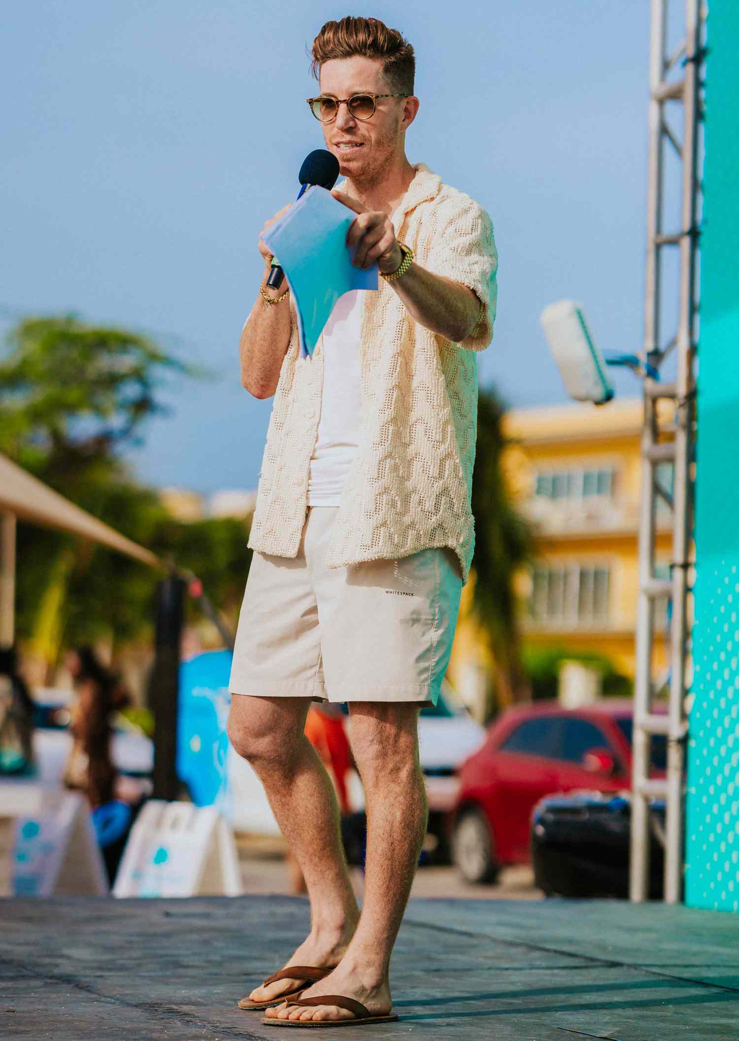 Shaun White in Aruba, 2024