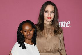 Angelina Jolie and Sons Maddox and Pax Support Zahara at Spelman College Luncheon