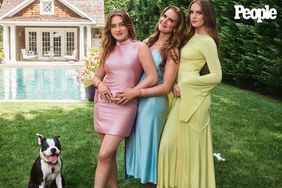 Brooke Shields and her daughters Rowan and Grier shot at home in Southampton, NY on July 21, 2024.