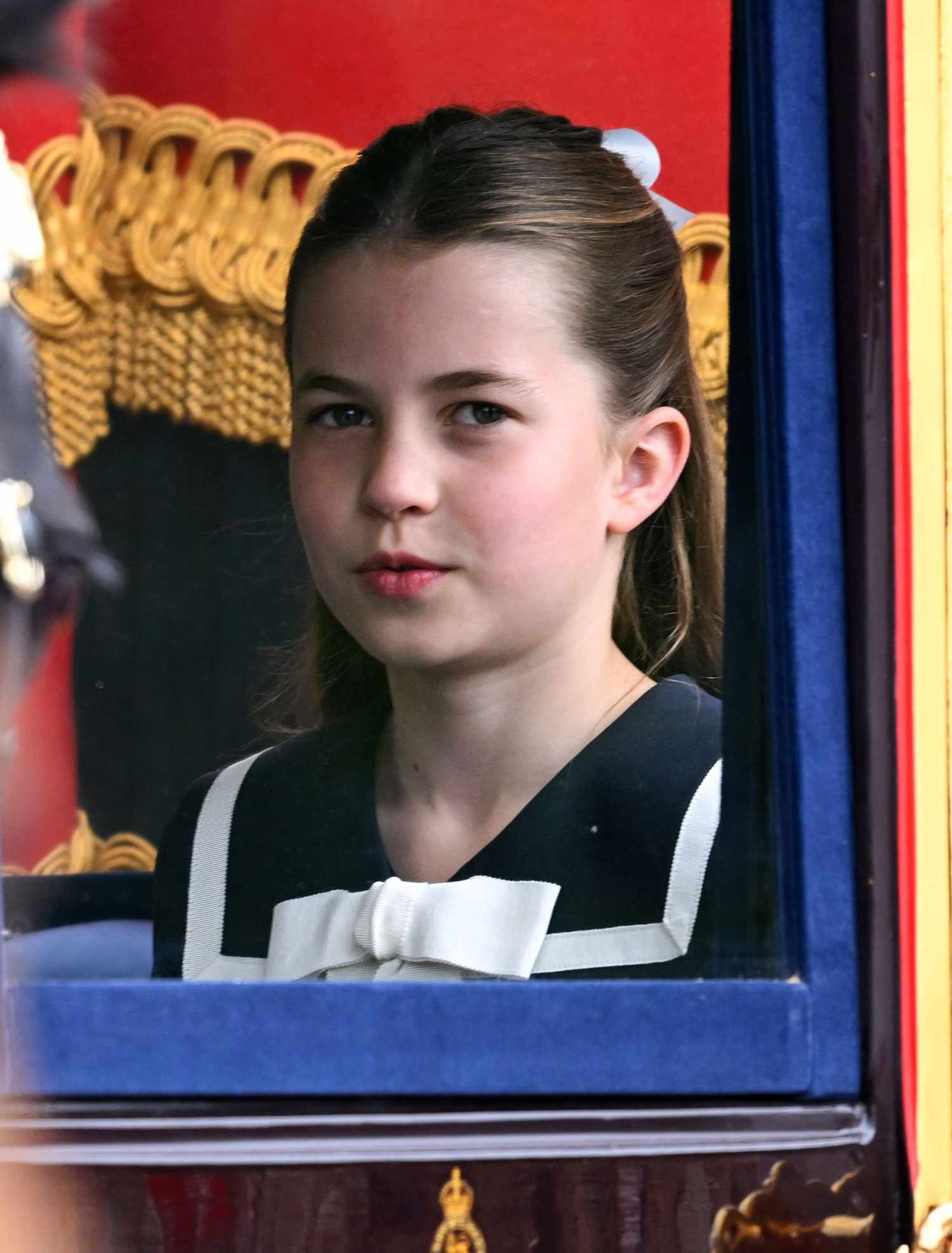 Princess Charlotte Trooping The Colour, London, UK