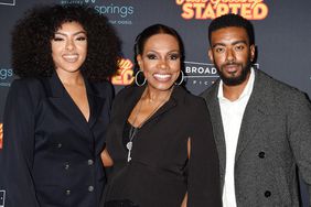 Ivy-Victoria Maurice, Sheryl Lee Ralph, and Etienne Maurice attend the premiere of Broad Green Pictures' 'Just Getting Started' on December 7, 2017 in Hollywood, California. 