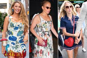 Celebrity Red Bags; Blake Lively, Jennifer Lopez, Brittany Mahomes