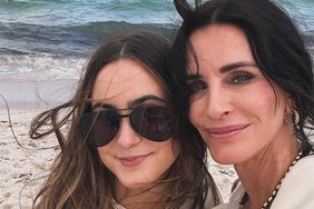 Courtney Cox and Daughter CoCo