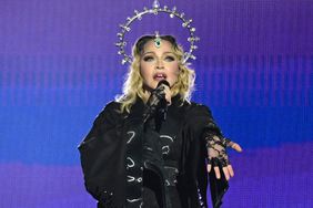 US pop star Madonna performs onstage during a free concert at Copacabana beach in Rio de Janeiro, Brazil, on May 4, 2024.ÃÂ . Madonna ended her "The Celebration Tour" with a performance attended by some 1.5 million enthusiastic fans.