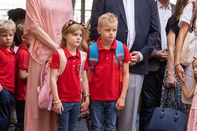 Monaco's Royal Twins Head Back to School