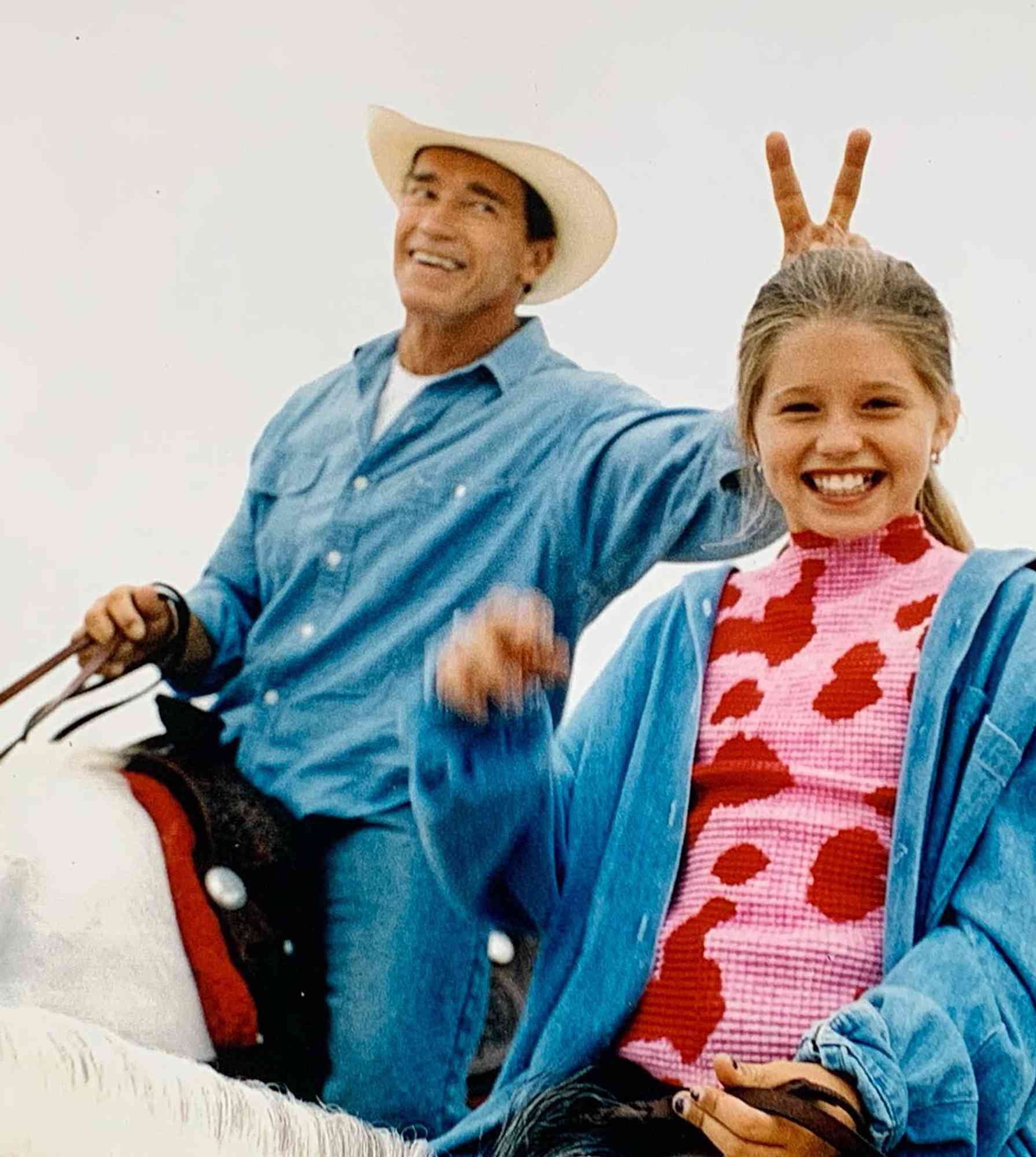 Arnold and Katherine Schwarzenegger