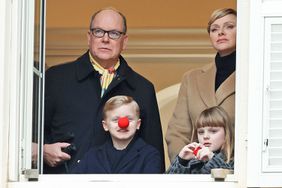 Prince Albert and Princess Charlene of Monaco Attend Open Air Circus with Twins Prince Jacques and Princess Gabriella