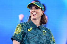 Raygun competes during the Breaking B-Girls Round Robin Group B battle between Raygun and Syssy on Day 14 of the Olympic Games Paris 2024 at La Concorde on August 9, 2024 in Paris, France.