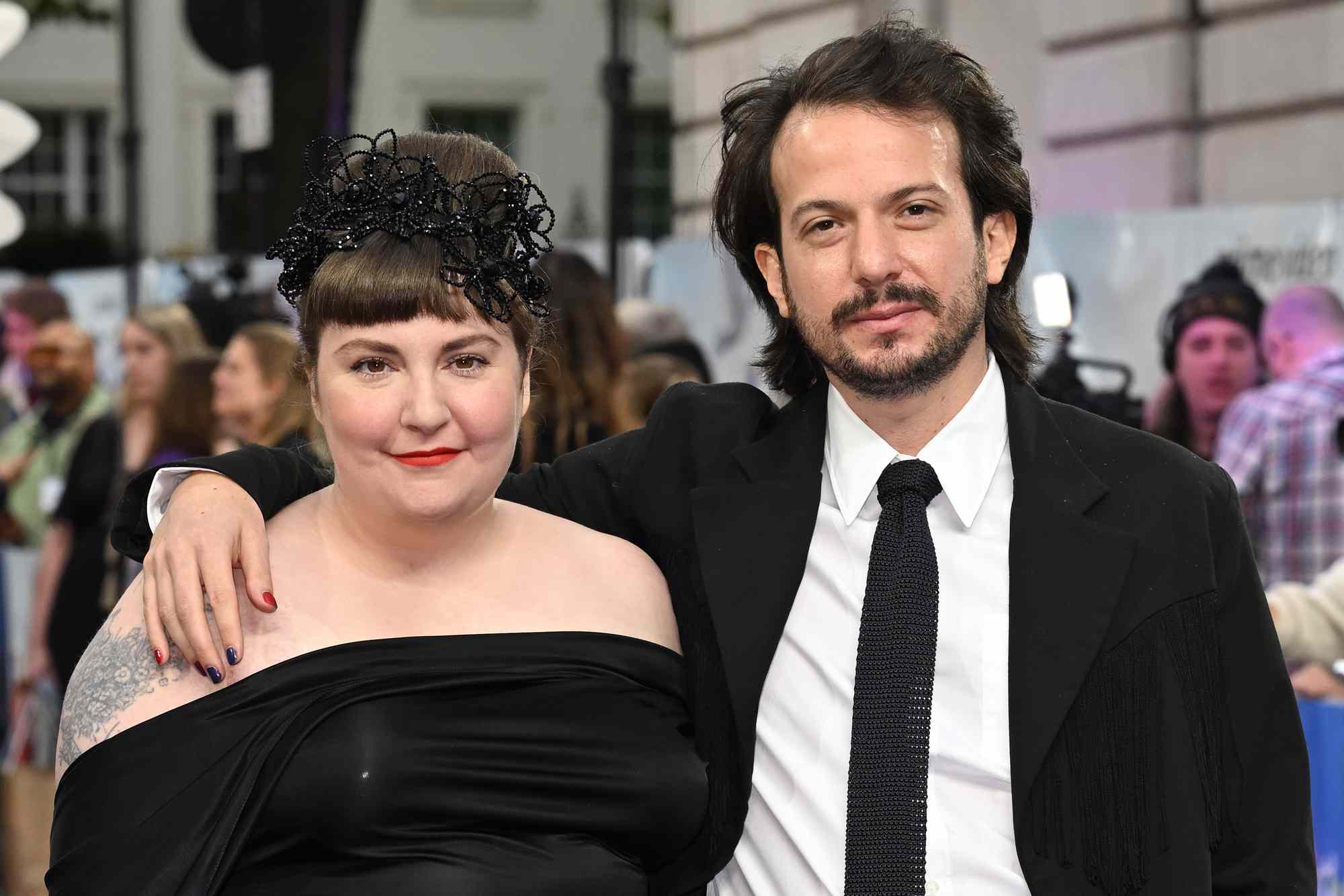 Director Lena Dunham and Luis Felber