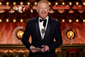 Jesse Tyler Ferguson speaks onstage during The 77th Annual Tony Awards at David H. Koch Theater at Lincoln Center on June 16, 2024