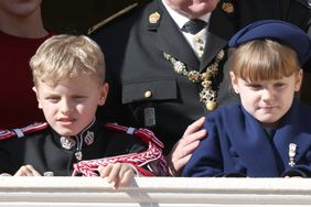 Princess Gabriella of Monaco and Prince Albert II