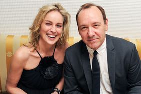 Sharon Stone, Kevin Spacey Chanel and Charles Finch Pre-Oscar Dinner Celebrating Fashion and Film, Madeo Restaurant, Los Angeles, America - 26 Feb 2011