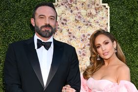 Ben Affleck and Jennifer Lopez at the 81st Golden Globe Awards held at the Beverly Hilton Hotel on January 7, 2024