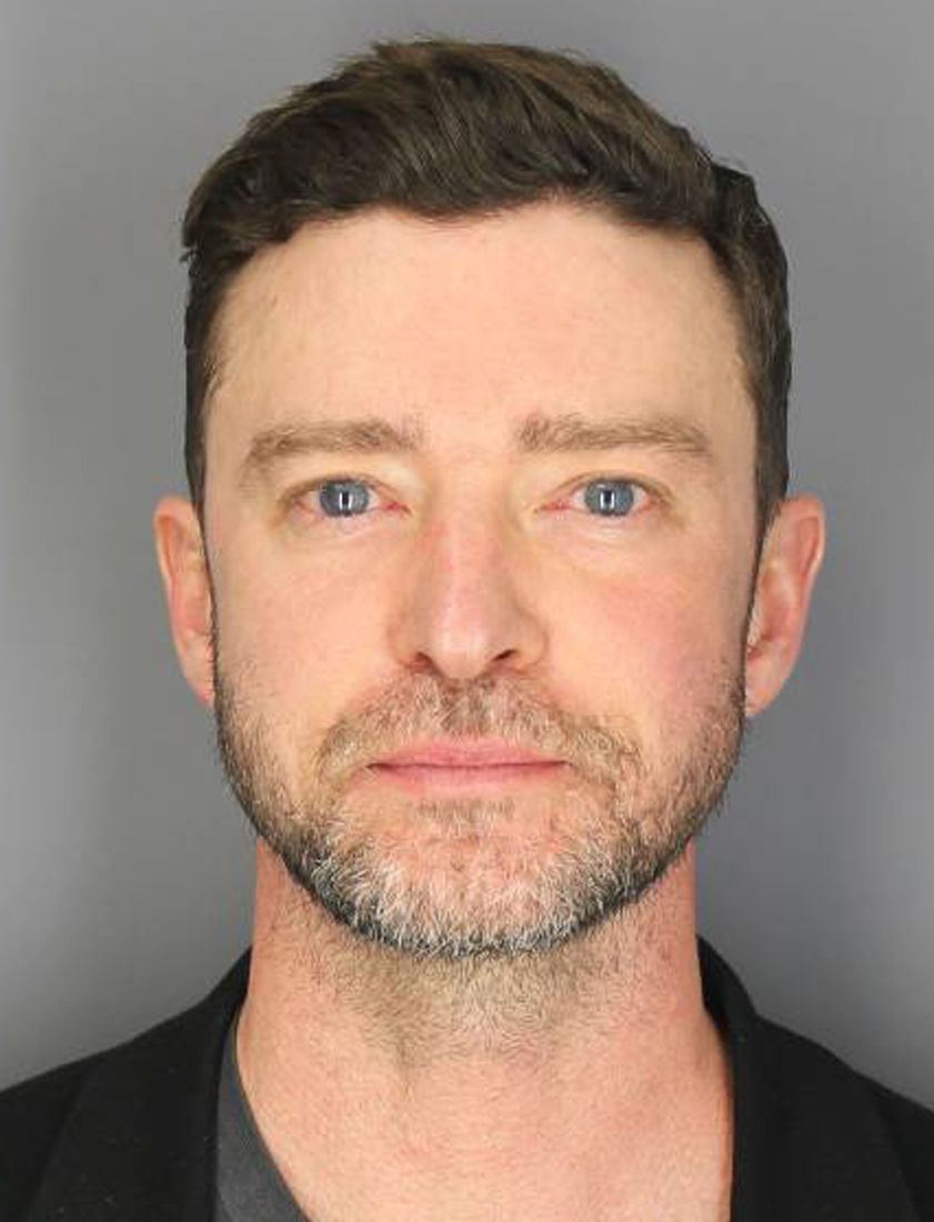 justin timberlake mugshot