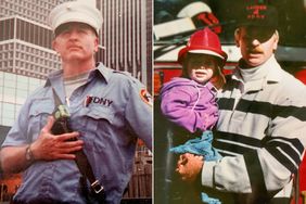 FDNY Lt. Joseph Leavey with his daughter Cait Leavey