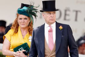 Sarah Ferguson, Duchess of York and Prince Andrew, Duke of York attend day four of Royal Ascot at Ascot Racecourse on June 21, 2019 in Ascot, England.