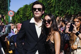 Olivia Rodrigo And Louis Partridge Walk Hand In Hand Out Of The Hotel Excelsior Venice On Their Way To The Premiere Of Disclaimer