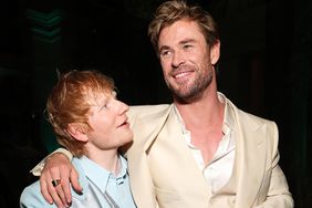 Ed Sheeran and Chris Hemsworth attend The 2024 Met Gala Celebrating "Sleeping Beauties: Reawakening Fashion" at The Metropolitan Museum of Art on May 06, 2024 in New York City.