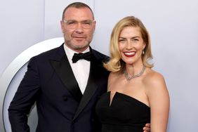 Liev Schreiber and Taylor Neisen attend the 77th Annual Tony Awards at David H. Koch Theater at Lincoln Center on June 16, 2024