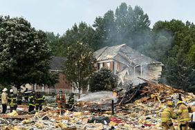 Home explosion in Maryland