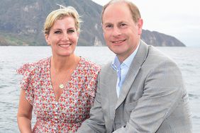 Sophie, Countess of Wessex and Prince Edward, Earl of Wessex on April 27, 2022 in Soufriere, Saint Lucia