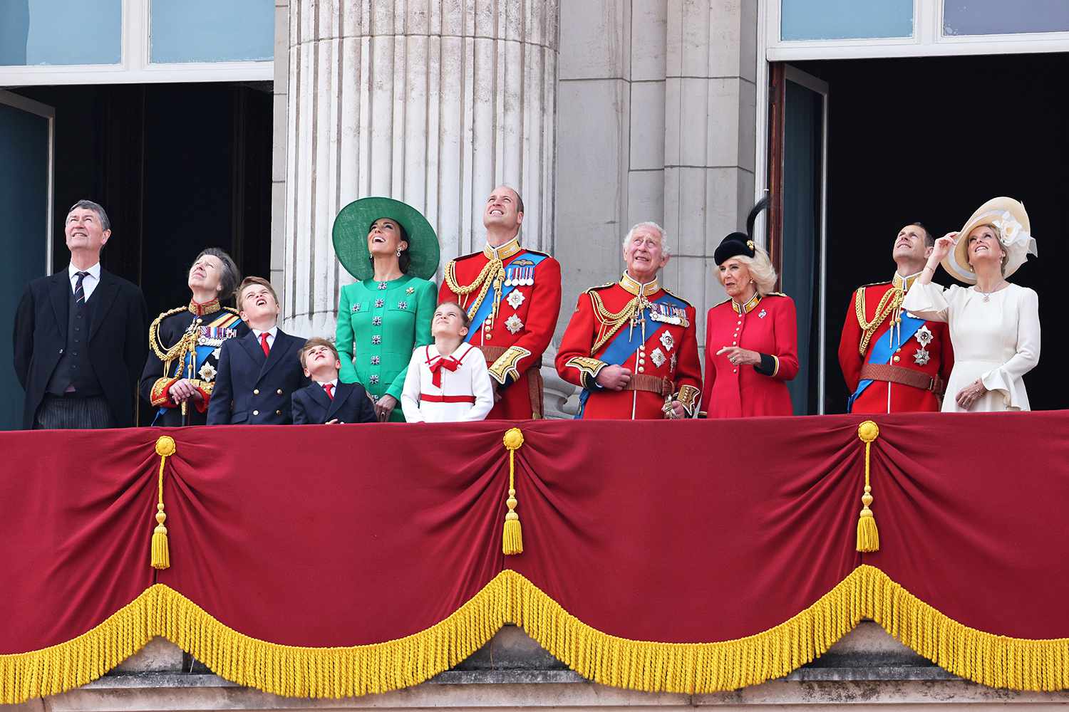 Trooping the Colour Royal Family