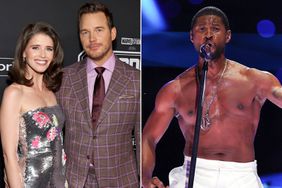 Katherine Schwarzenegger, Chris Pratt, Usher