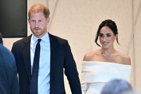 Meghan, Duchess of Sussex, left, and Britain's Prince Harry, The Duke of Sussex, participate in The Archewell Foundation Parents' Summit "Mental Wellness in the Digital Age" as part of Project Healthy Minds' World Mental Health Day Festival on Tuesday, Oct. 10, 2023, in New York.