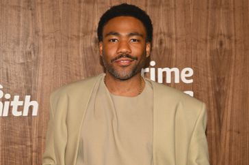 US actor Donald Glover attends the premiere of "Mr. & Mrs. Smith" at the Weylin Brooklyn Theatre in Brooklyn, New York on January 31, 2024