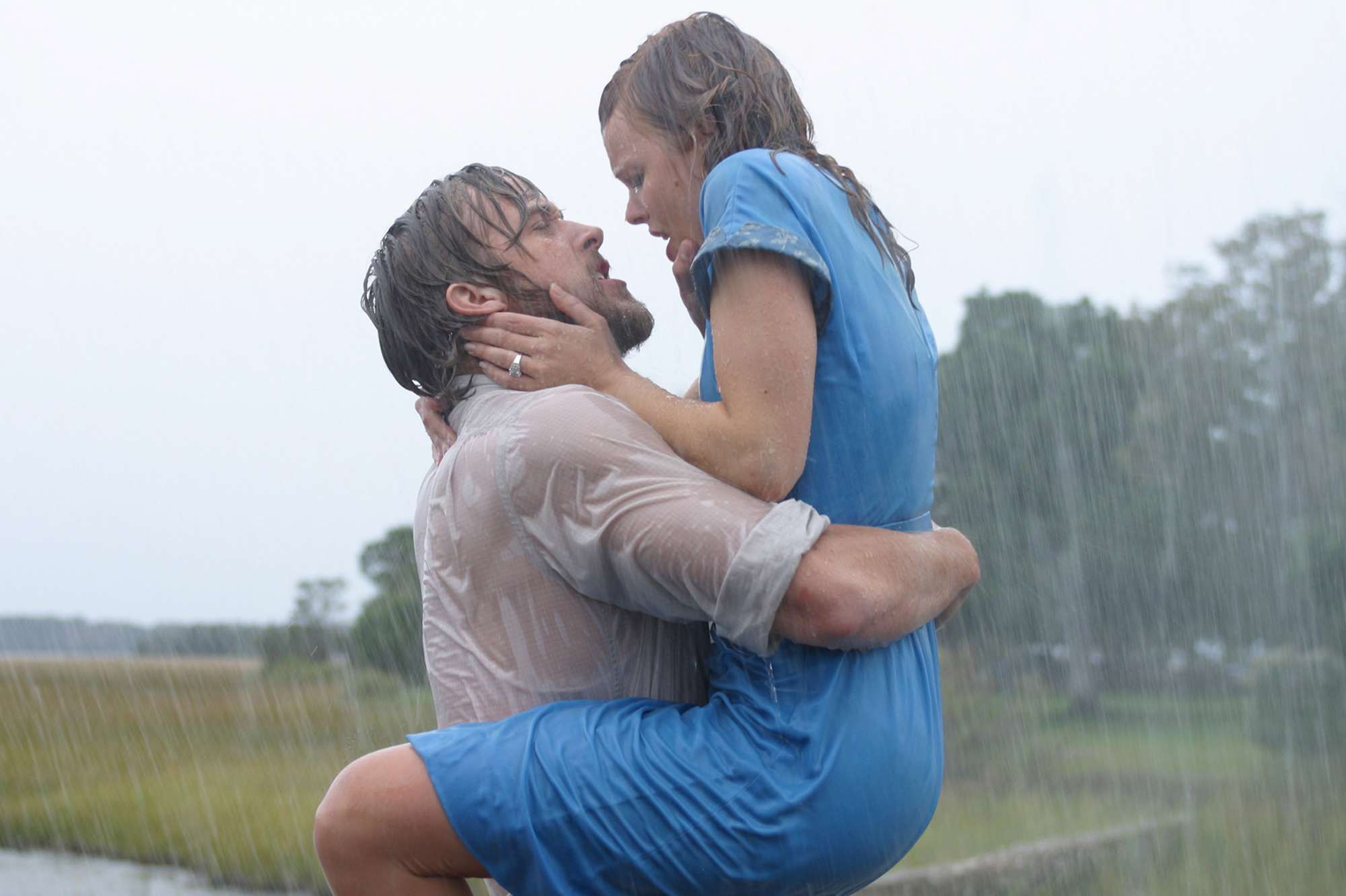 Ryan Gosling and Rachel McAdams in 'The Notebook'.