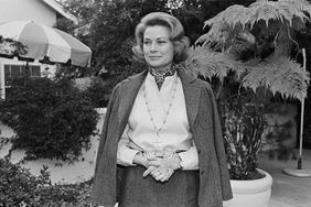  Princess Grace of Monaco, the former Academy Award-winning actress Grace Kelly, poses during a 1978 Bel Air, California, photo portrait session