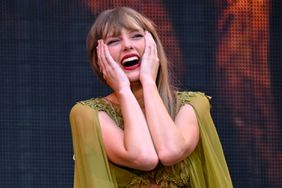  Taylor Swift performs onstage during "Taylor Swift | The Eras Tour" at Wembley Stadium on June 23, 2024 in London, England