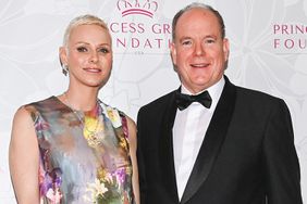 Princess Charlene of Monaco and Their Serene Highness Prince Albert II of Monaco attend the 2022 Princess Grace Awards at 583 Park Avenue on November 03, 2022 in New York City.