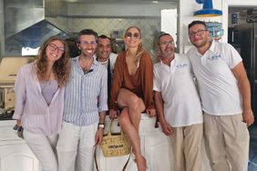 Jennifer Lopez Was 'Relaxed' and 'Happy' While Dining with Friends in Italy on Vacation 