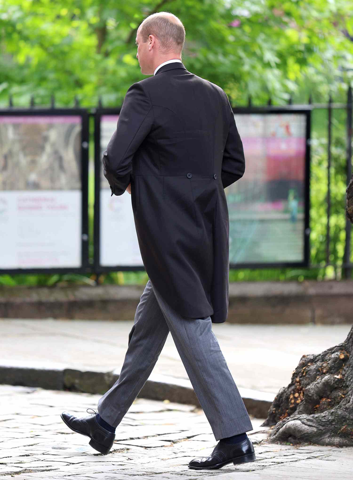 Prince William, Prince of Wales ahead of the wedding of The Duke of Westminster and Miss Olivia Henson at Chester Cathedral