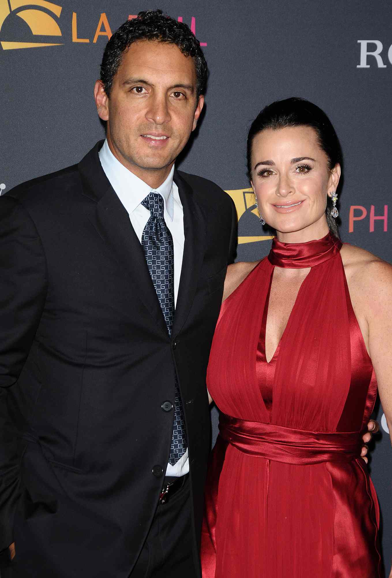 Mauricio Umansky and Kyle Richards attend the The Los Angeles Philharmonic season opening night gala at Walt Disney Concert Hall on October 7, 2010 in Los Angeles, California
