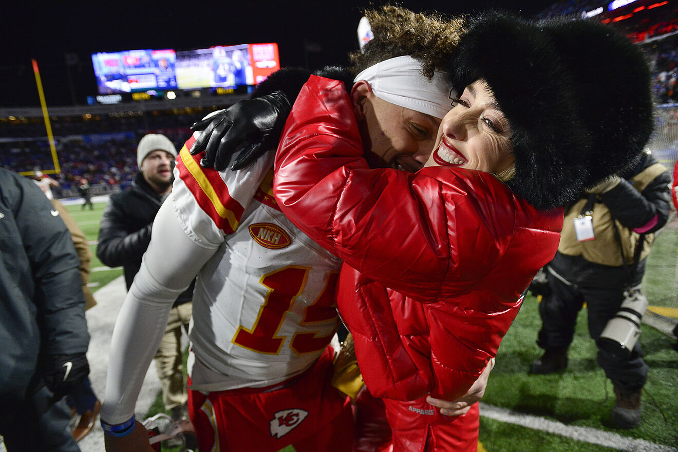 Patrick and Brittany Mahomes