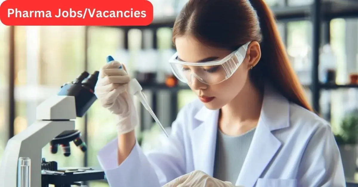 Pharma Jobs and vacancy