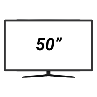 TVs 50"