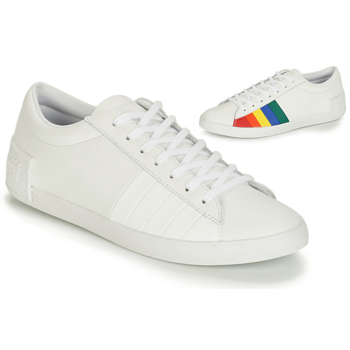 Schoenen Dames Lage sneakers Le Coq Sportif FLAG Wit / Multicolour