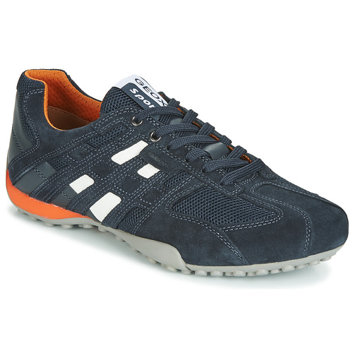 Schoenen Heren Lage sneakers Geox UOMO SNAKE Marine