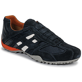 Schoenen Heren Lage sneakers Geox UOMO SNAKE Blauw / Zwart