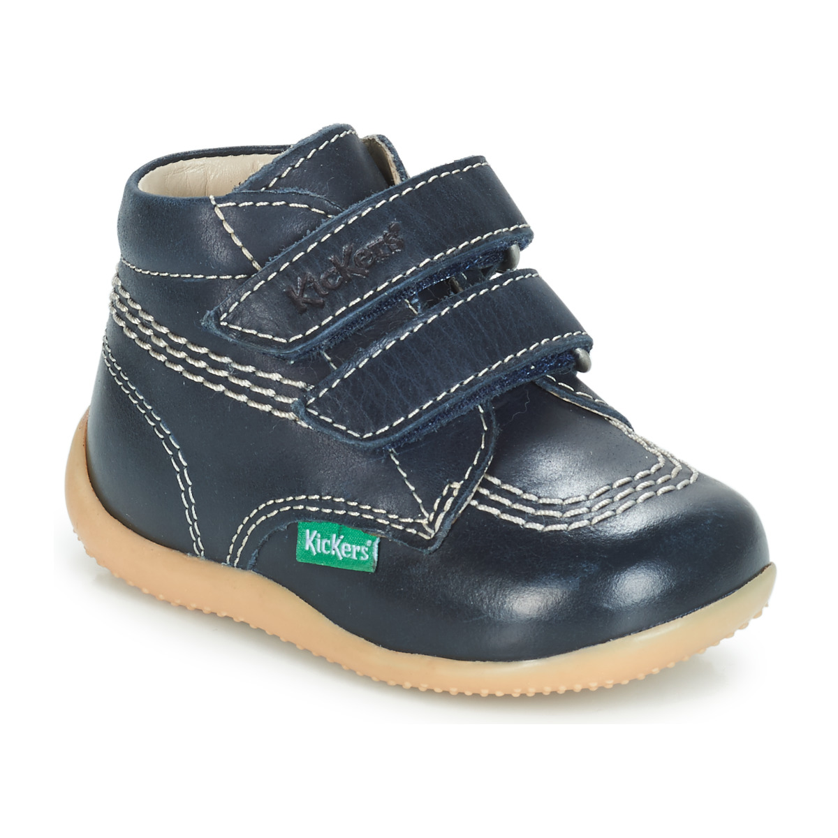 Schoenen Jongens Laarzen Kickers BILLY VELK Marine