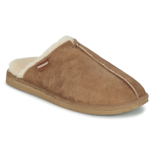 Schoenen Heren Sloffen Shepherd HUGO  camel