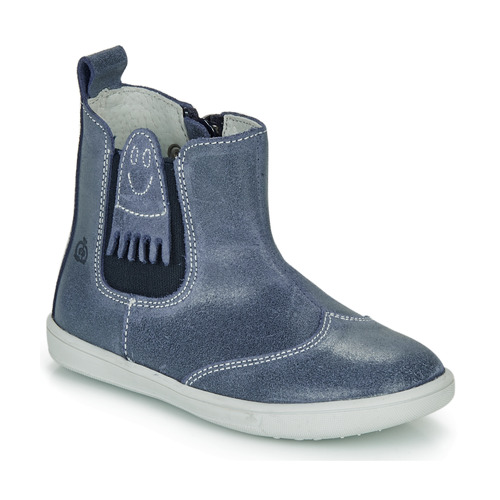 Schoenen Jongens Laarzen Citrouille et Compagnie LESKIMO Blauw