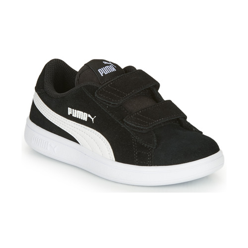 Schoenen Jongens Lage sneakers Puma SMASH Zwart