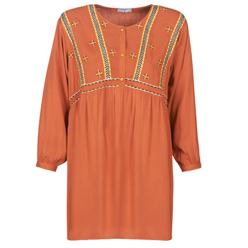 Textiel Dames Korte jurken Betty London LOULIA Orange