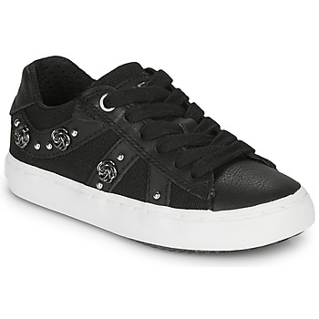 Schoenen Meisjes Lage sneakers Geox J KILWI GIRL Zwart